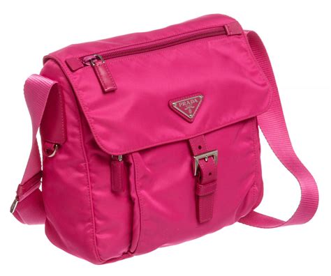 pink prada nylon crossbody|real real prada crossbody.